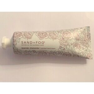 Sand + Fog Scented Hand Cream Lavender Chamomile 4 ounce Tube BRAND NEW